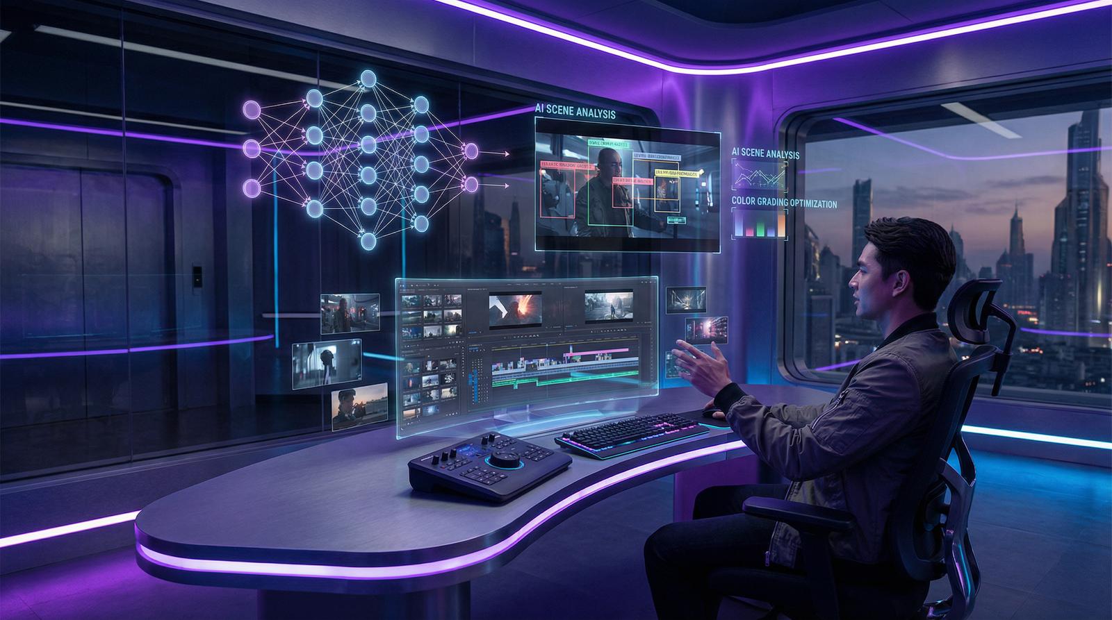 校花AI传媒工具界面展示