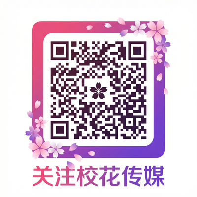 校花传媒商务二维码