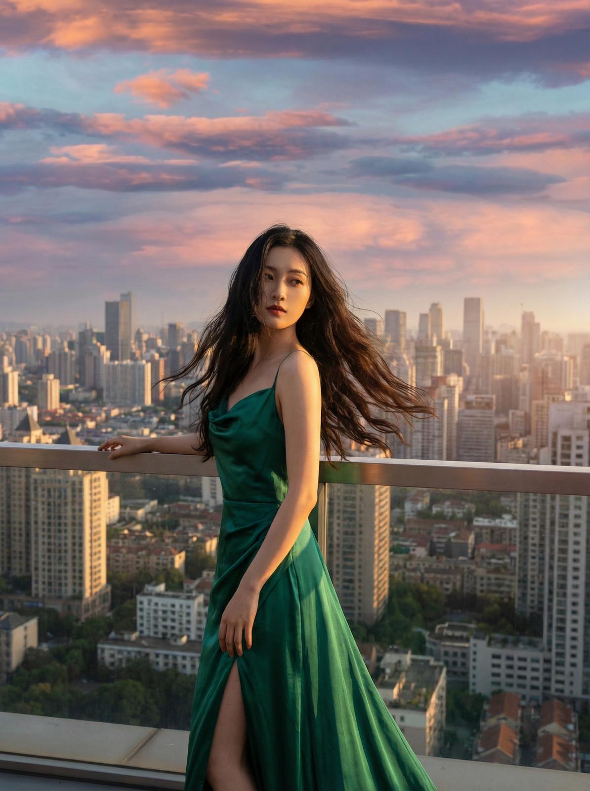 校花城市夜景传媒